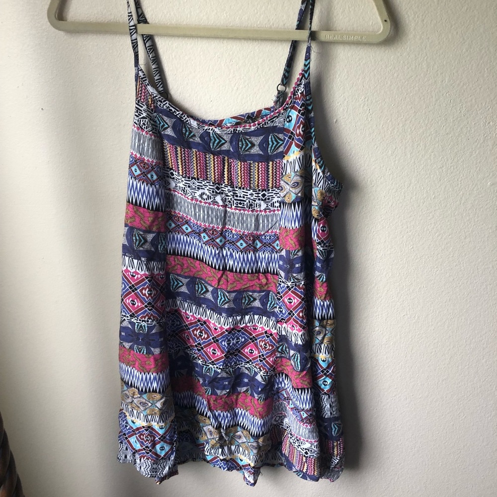 Aztec coverup beach dress